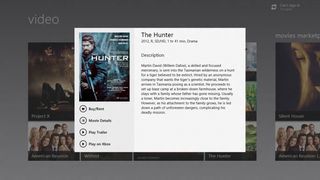 Windows 8 Screenshots Movie Store