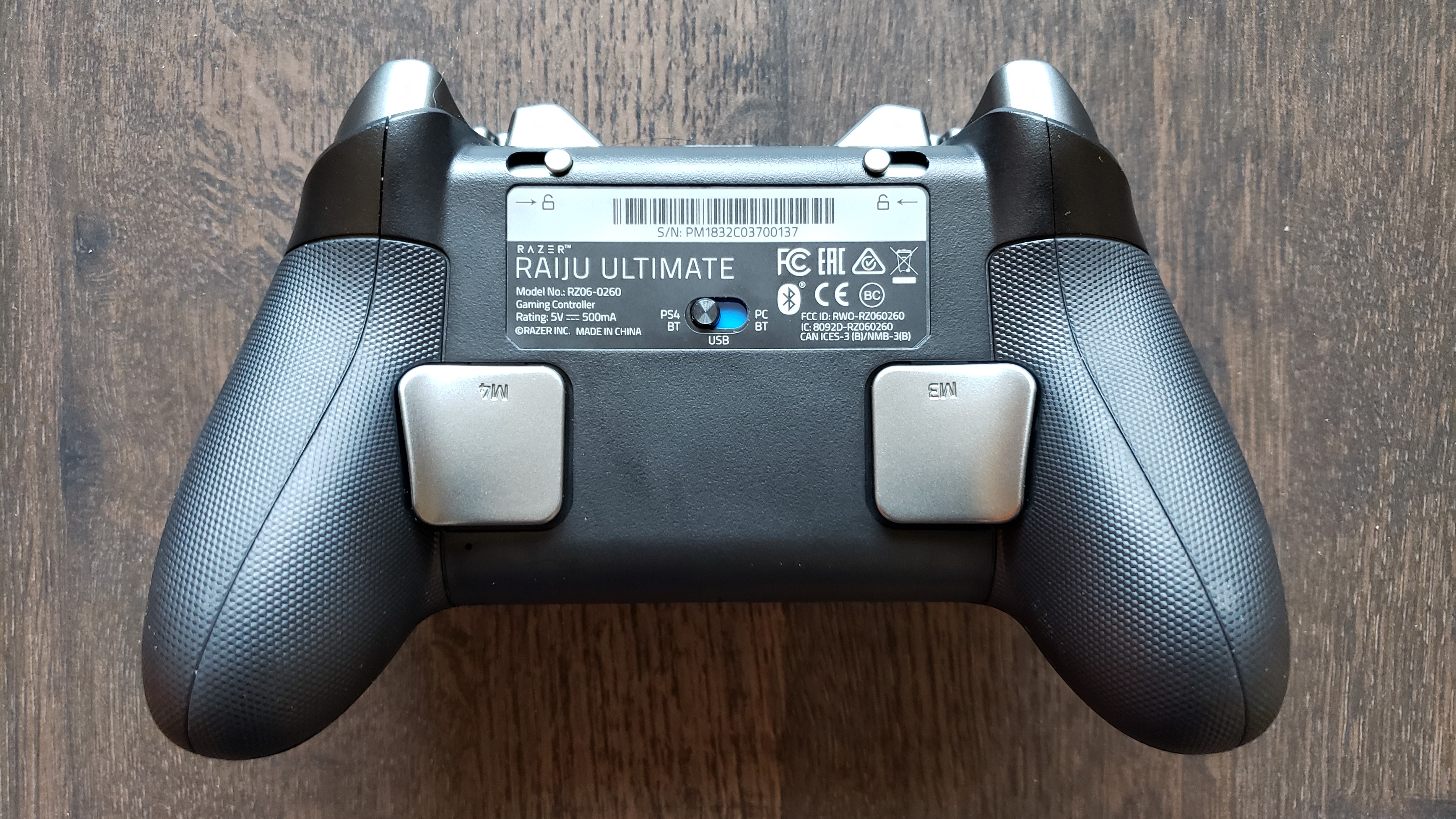 raiju ultimate wireless ps4 gaming controller