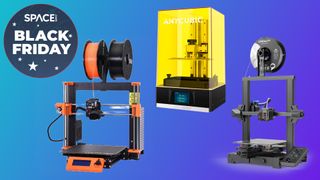 Image showing 3D printers from Prusa, Anycubic & Creality