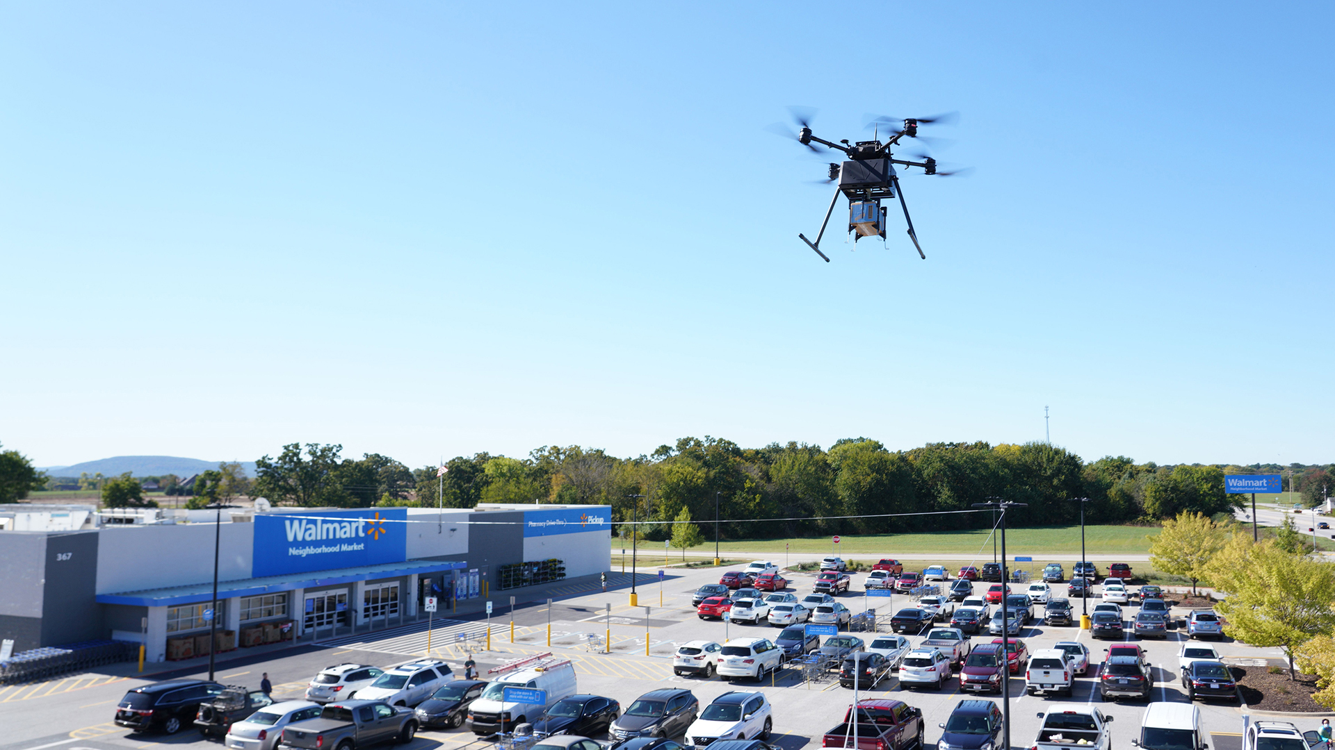 Drone Walmart terbang untuk pengiriman cepat di enam negara bagian