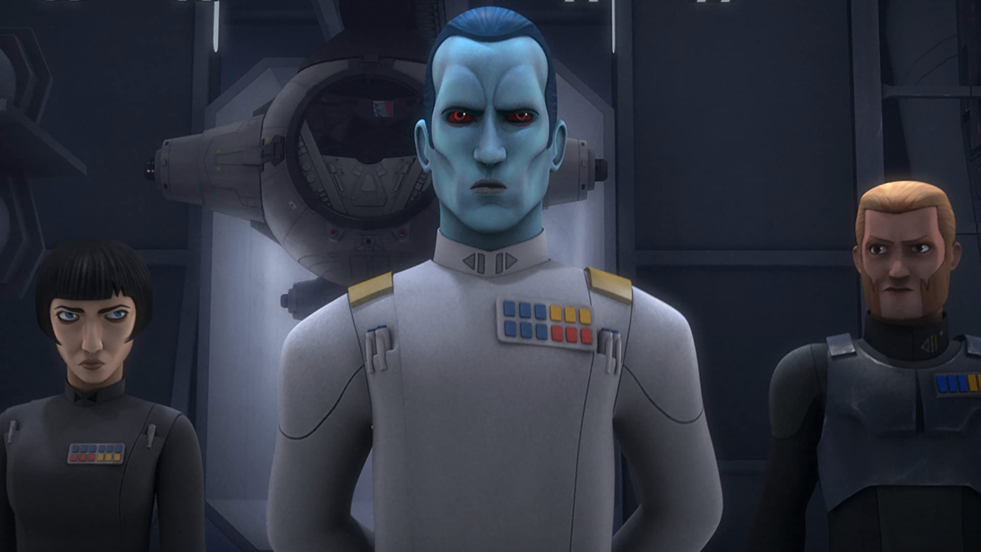 Ahsoka reveals the face of its villain as Thrawn actor announced at Star Wars Celebration