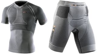 X Bionic Fennec RT 2 1 Running Shirt and EVO Shorts