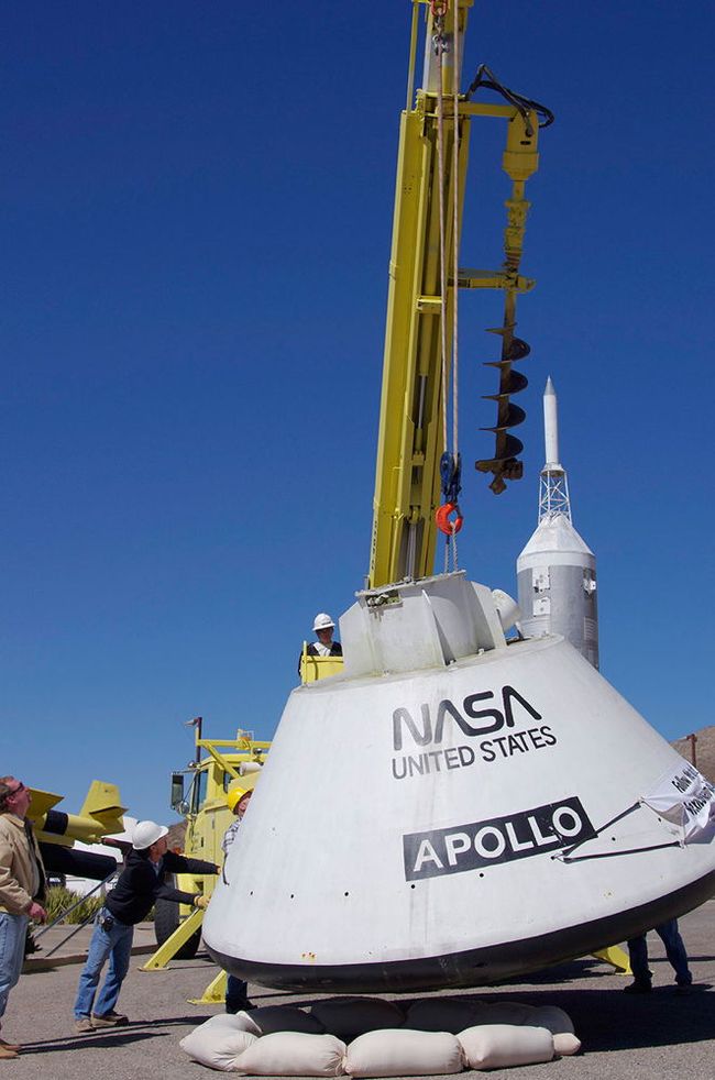 Apollo Capsule Lands At New Mexico Space History Museum Space