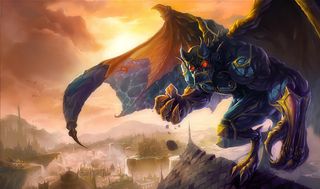 A gargoyle