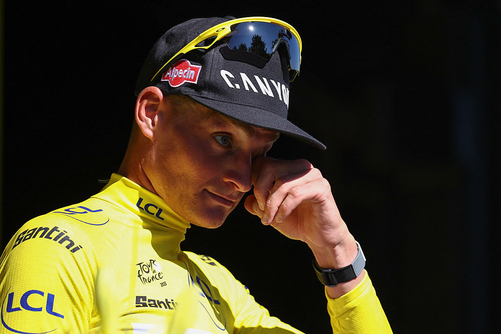 Mathieu van der Poel on stage 6 at the Tour de France