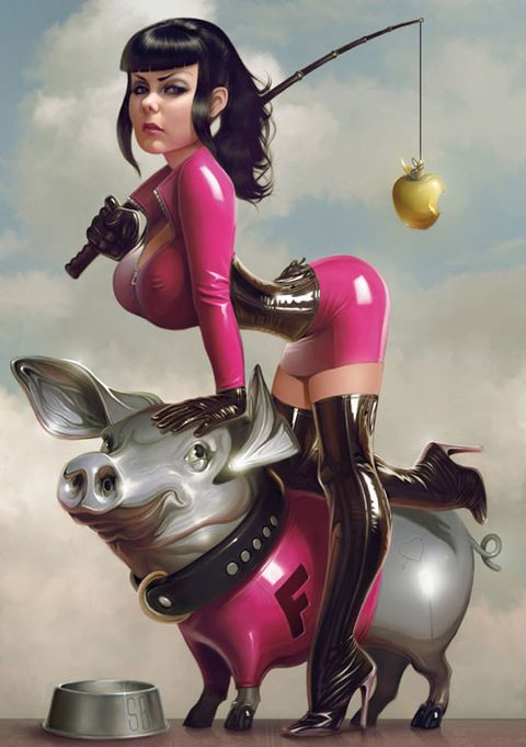 10 Artists Provoking A Pin Up Revolution Page 2 Creative Bloq