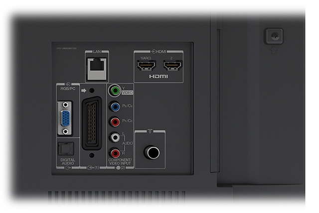 Slot common interface sharp aquos