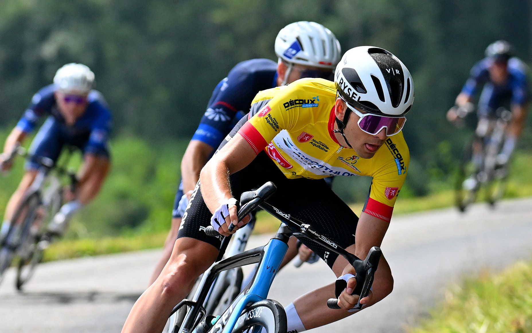 Tour Du Limousin Mathieu Burgaudeau Wins Stage 4 While Alex Baudin