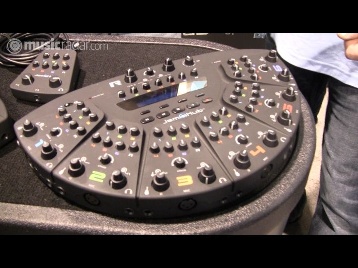 NAMM 2010 JamHub silent rehearsal mixer/recorder on video MusicRadar