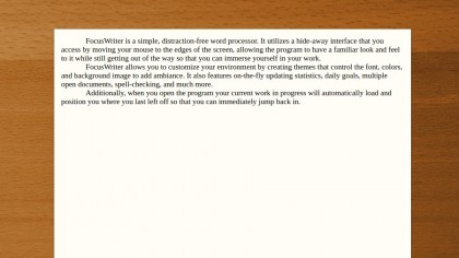 Download FocusWriter free
