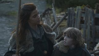 Rickon and Osha