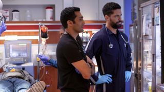 Dominic Rains as Dr. Crockett Marcel in Chicago Med season 9