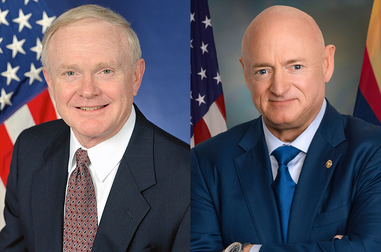 Senator Mark Kelly, Roy Bridges to enter Astronaut Hall of Fame