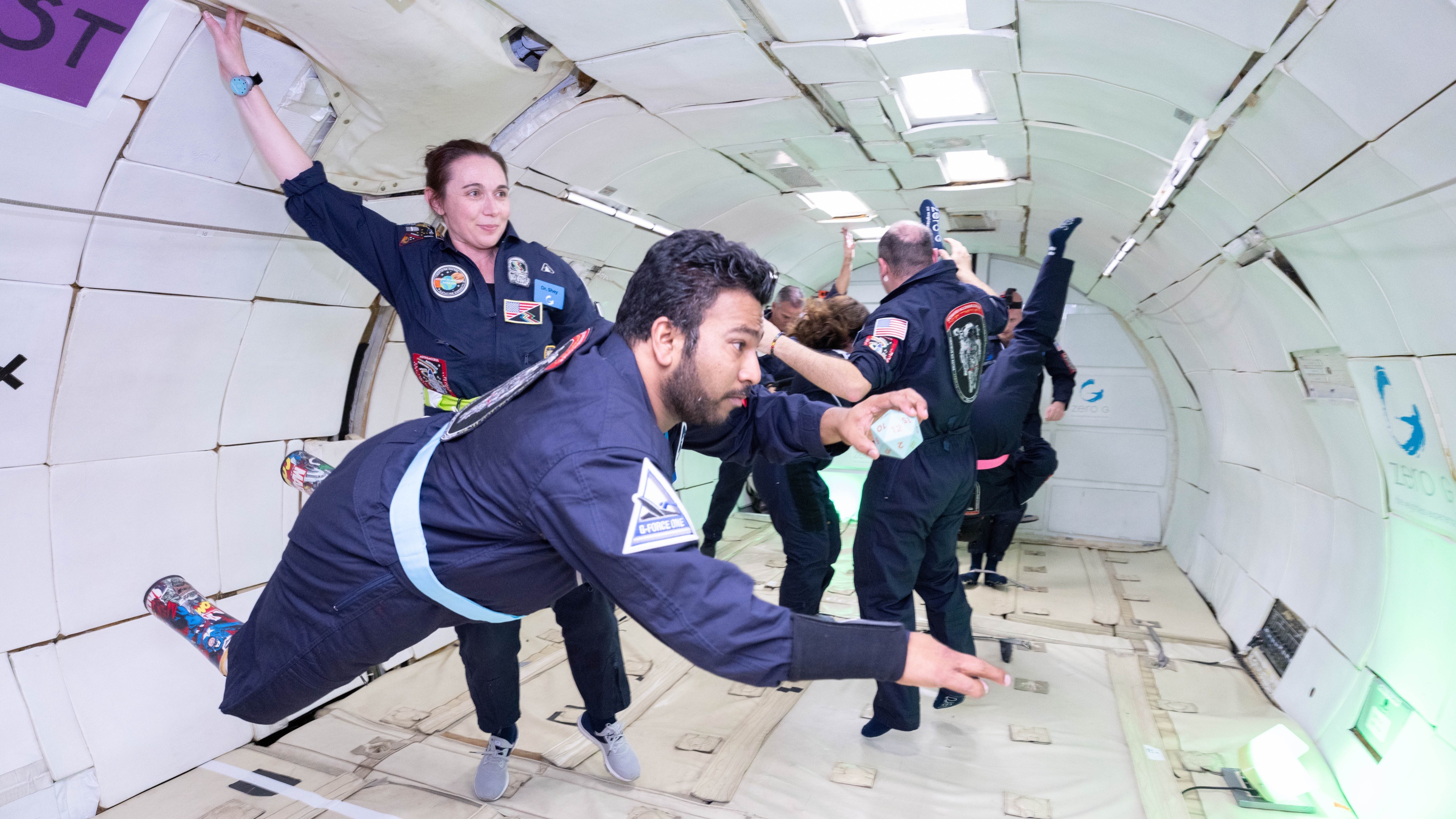 Zero-G flight for disability ambassadors shows space is accessible for all