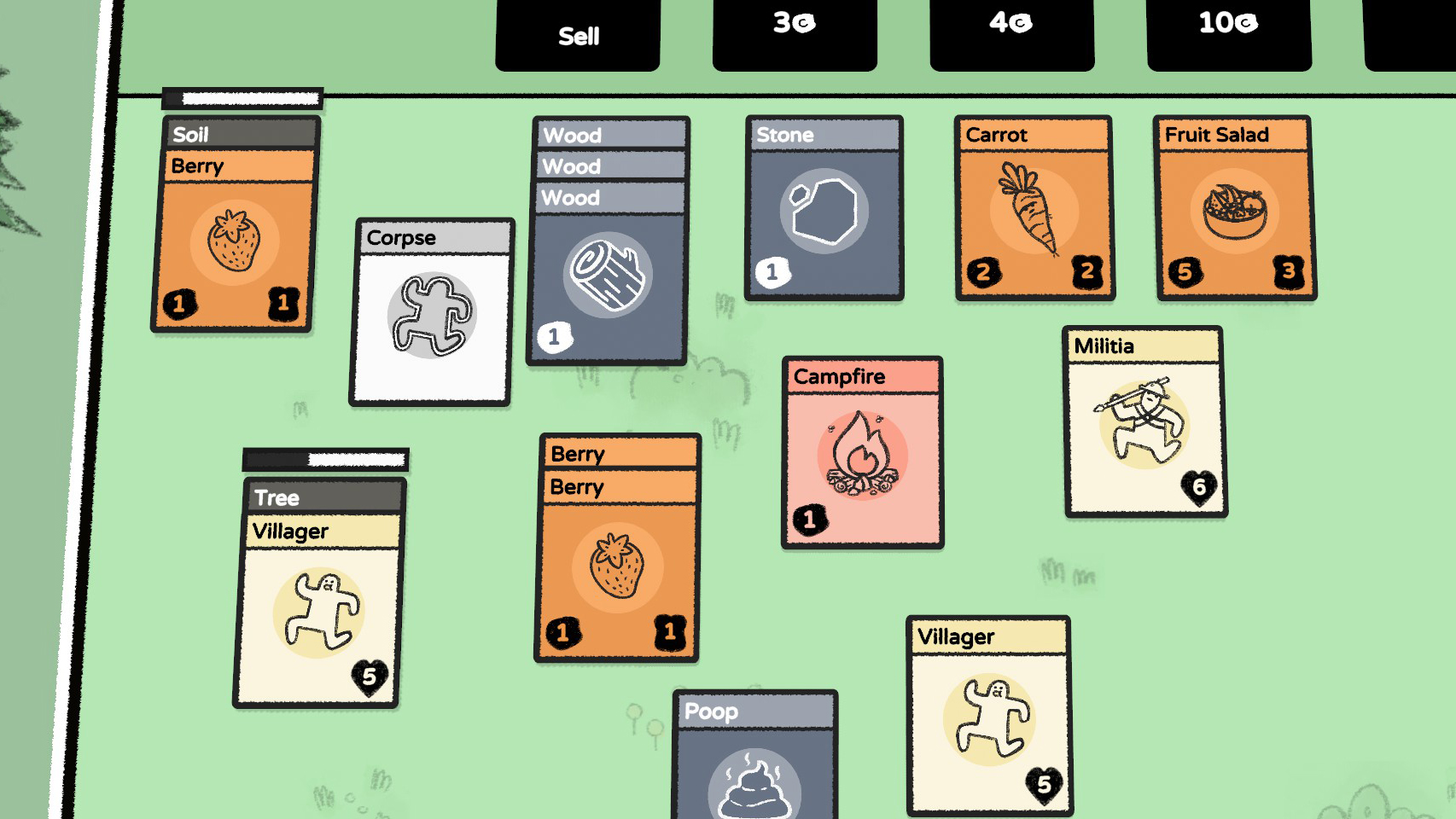  Make babies, exhume corpses, and fight cows in Sokpop's village-building card game 