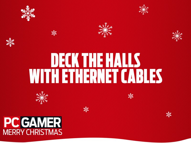 Free, amusing PC Gamer Christmas wallpapers now available! | PC Gamer