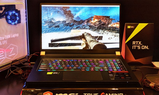 Msi Adds Rtx To Its Entire Gaming Laptop Lineup Laptop Mag