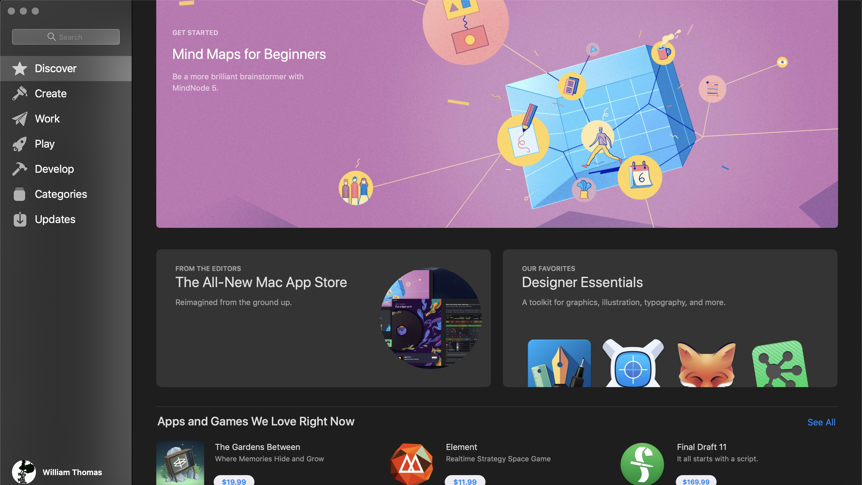 new Mac app store