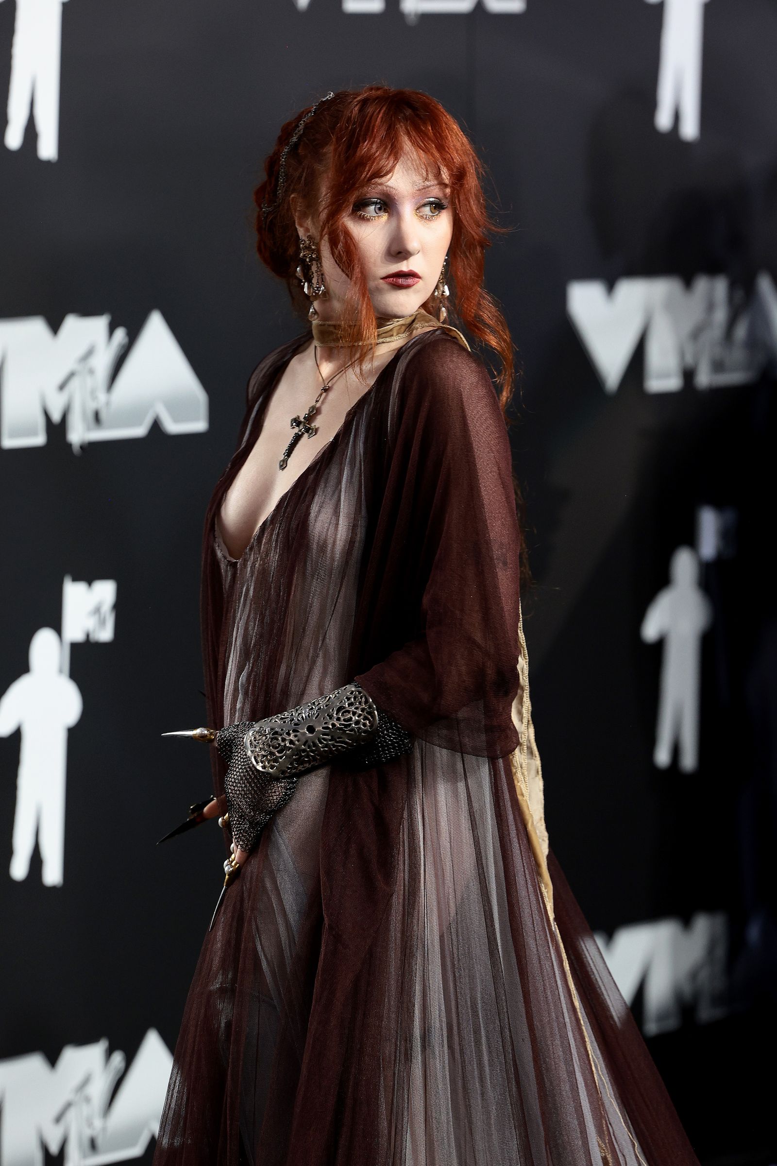 Chappell Roan Is A Naked Joan Of Arc On The 2024 VMAs Red Carpet