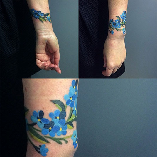 13 incredible examples of watercolor tattoo art: Sasha Unisex
