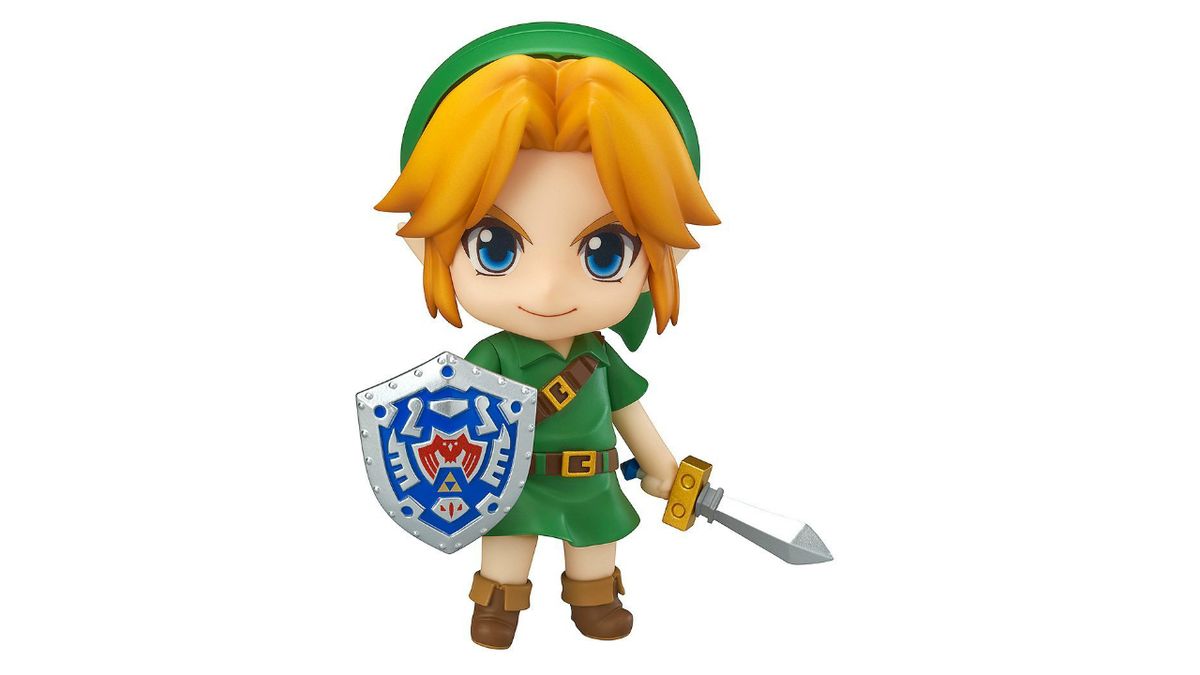 This adorable Zelda Majora's Mask 3D Link Nendoroid is nearly half price right now for Cyber Monday