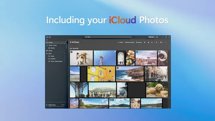 iCloud Photos появится в Windows 11