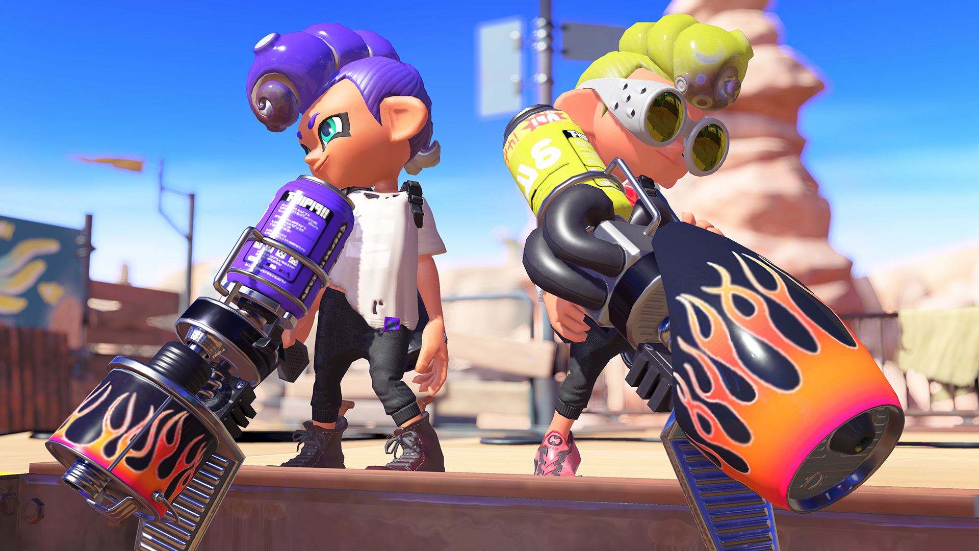 Nintendo предлагает попробовать Splatoon 3 до его выхода