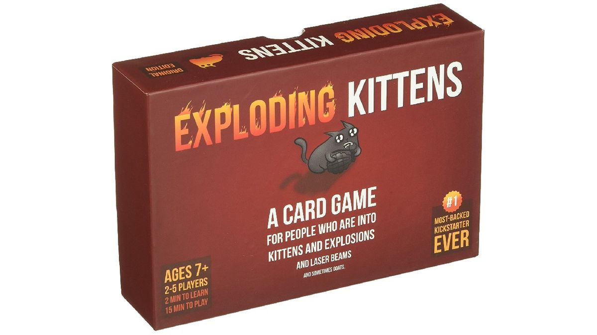You've only got a few hours to make Exploding Kittens your best party game for just $15 - go, go!