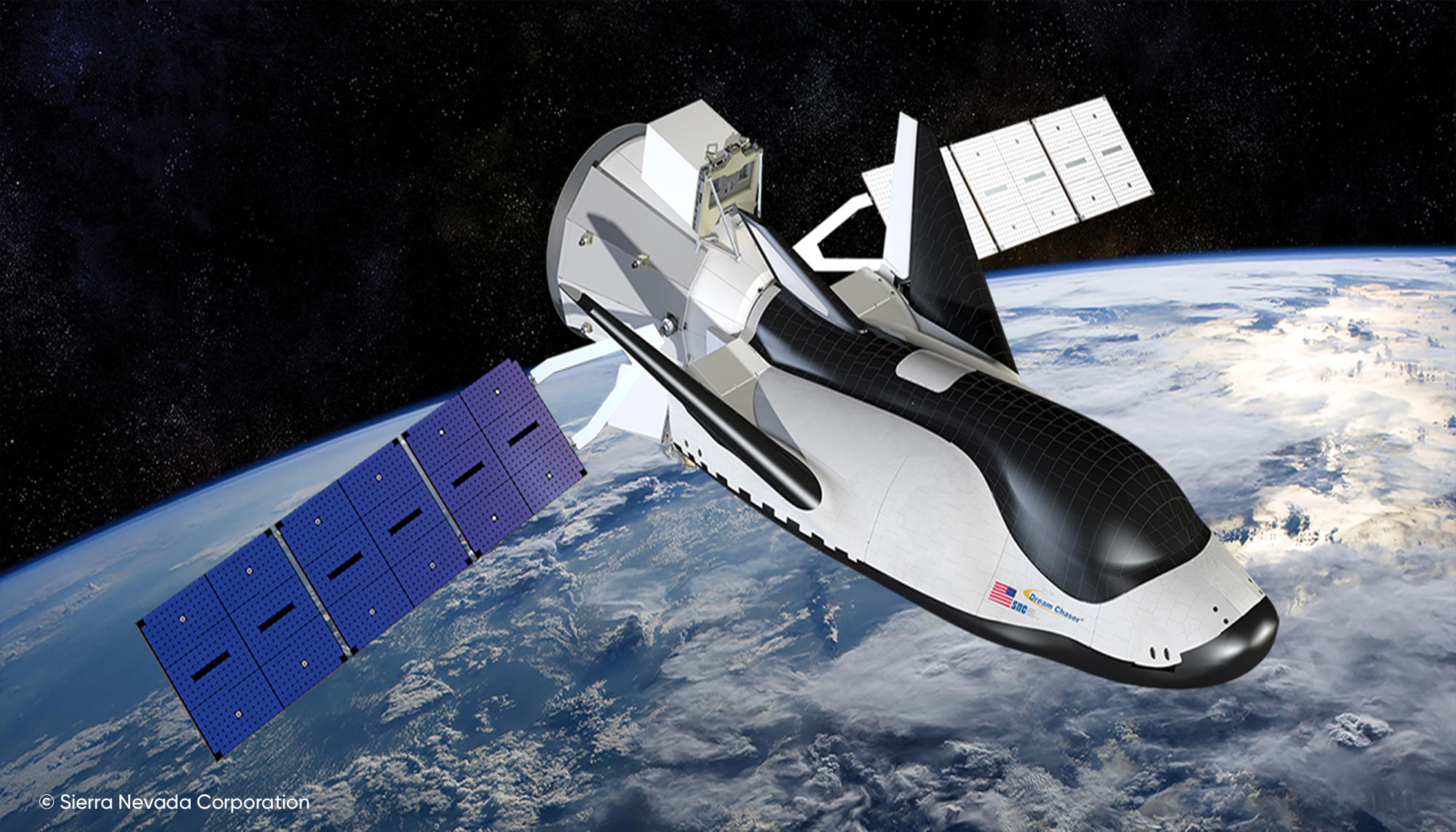 Sierra Nevada Unveils 'Shooting Star' Cargo Module for Dream Chaser Space Plane
