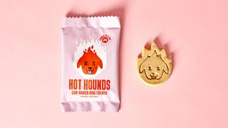 Hot Hounds packaging and treat