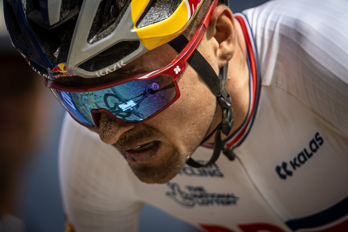 Tom Pidcock wins European mountain bike cross-country title in Portugal