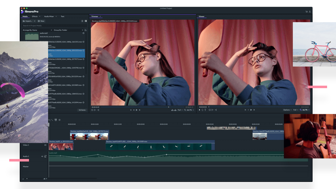 FilmoraPro: Professional video editing made easy
