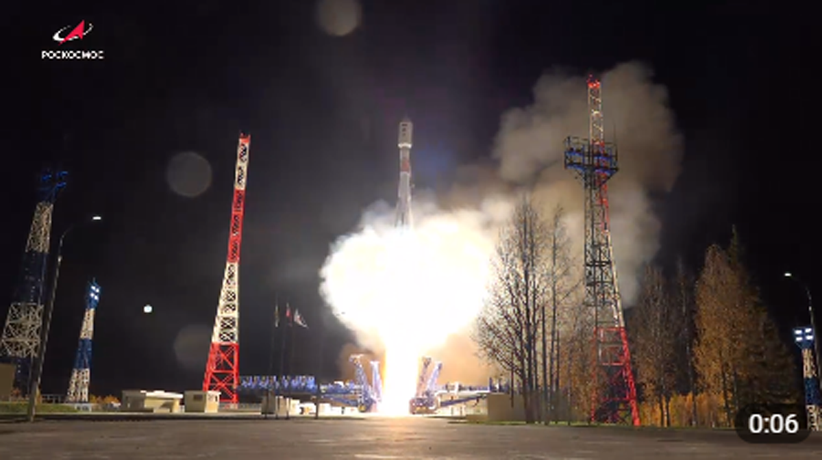 Soyuz rocket launches Russian GLONASS-K navigation satellite
