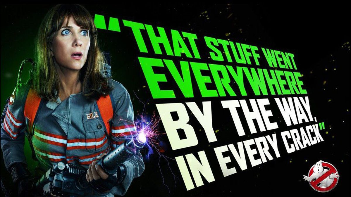 New Ghostbusters character posters show off the team