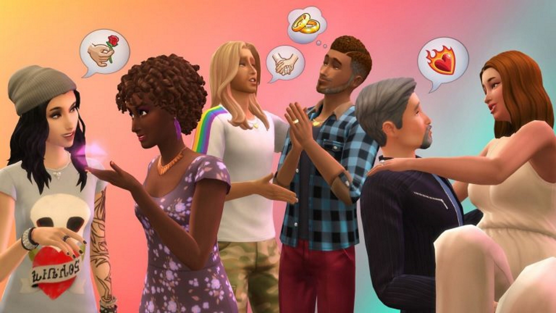  EA says LGBTQIA+ identities 'are a fact of life, not a toggle to be switched on and off' in The Sims 