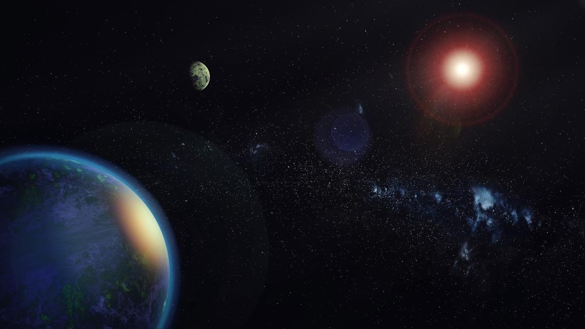 Two potentially habitable Earth-like worlds orbit a star in our cosmic backyard