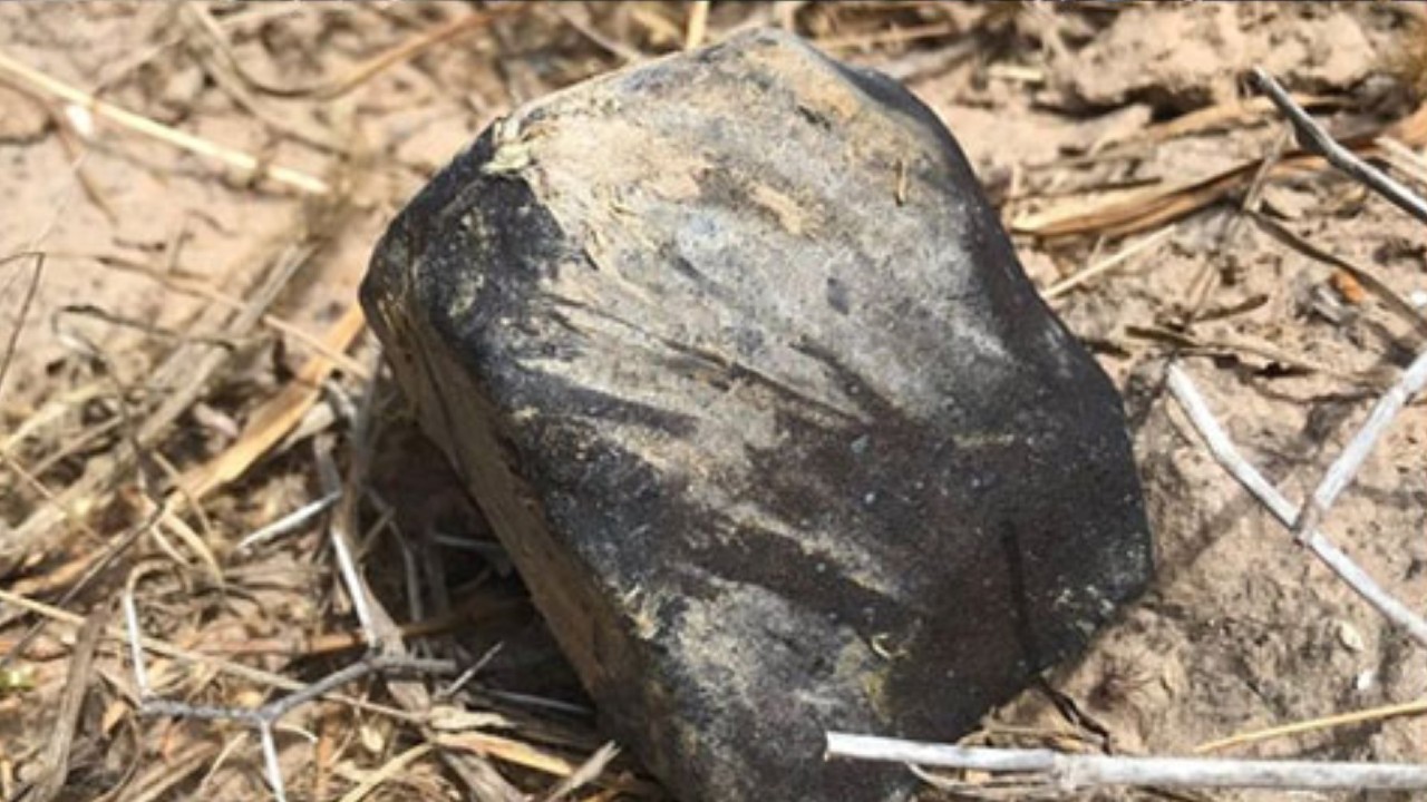 Scientists find meteorite in Texas from fireball that exploded with the force of 8 tons of TNT