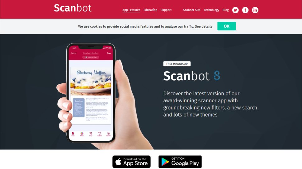 Scanbot - Easy-to-use document scanning software