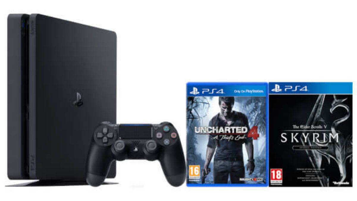 Exclusive PS4 deal: Get a PS4 Slim with Uncharted 4 and Skyrim Special Edition for £209.99 but you'll need to act fast