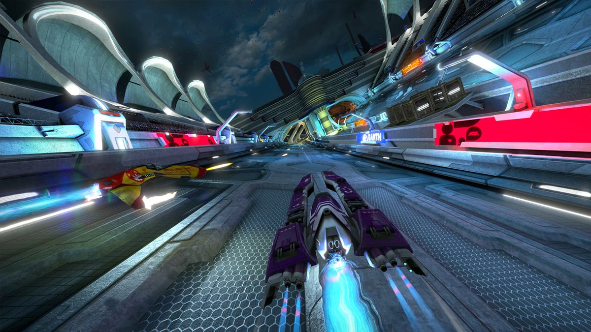 Wipeout Omega Collection Review A Ferocious Blur Of Sumptuous