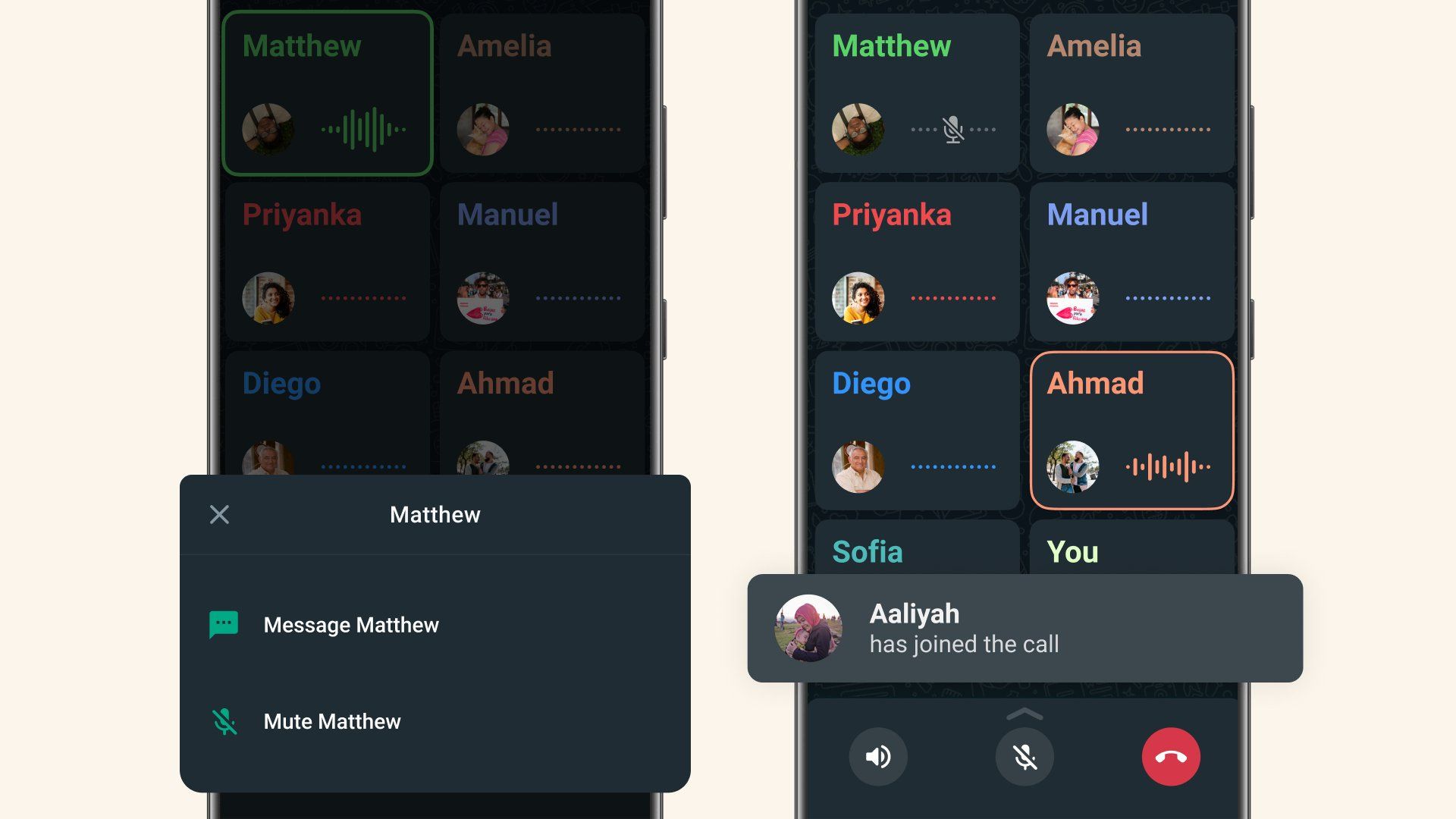 WhatsApp users now have more control over annoying group call members