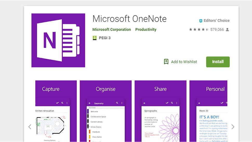 Microsoft OneNote - A flexible note-taking app