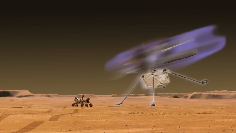 Why Mars helicopters like Ingenuity could glow in the dark thumbnail