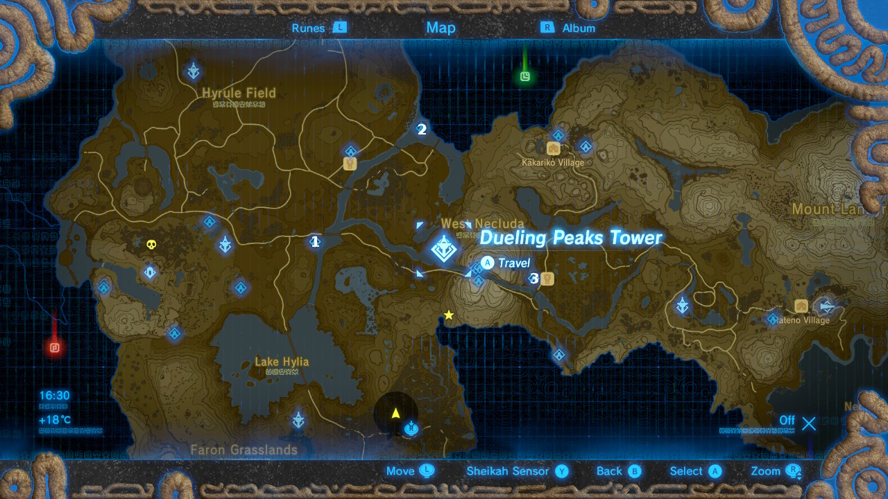 All The Legend of Zelda Breath of the Wild Shrine locations