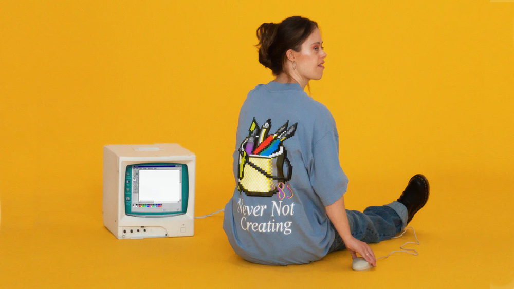 Microsoft's new clothing line is gloriously 90s