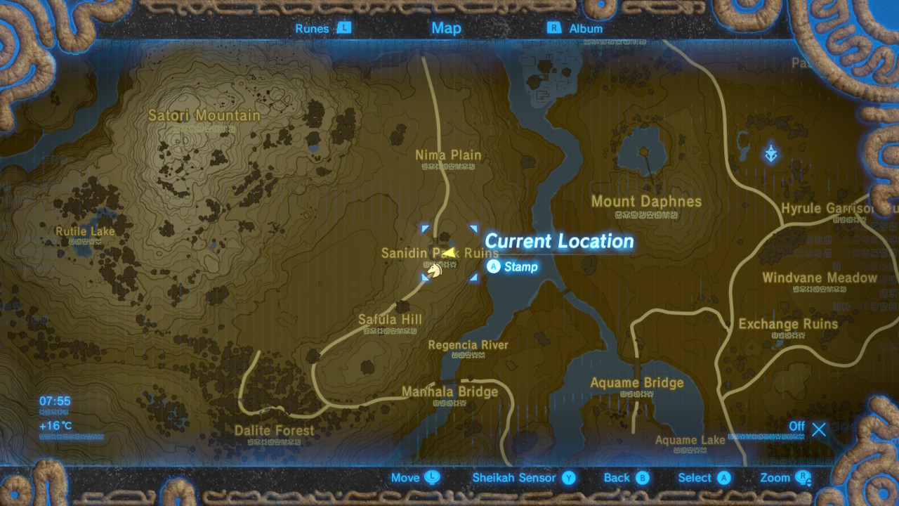 BOTW: Captured Memory Locations