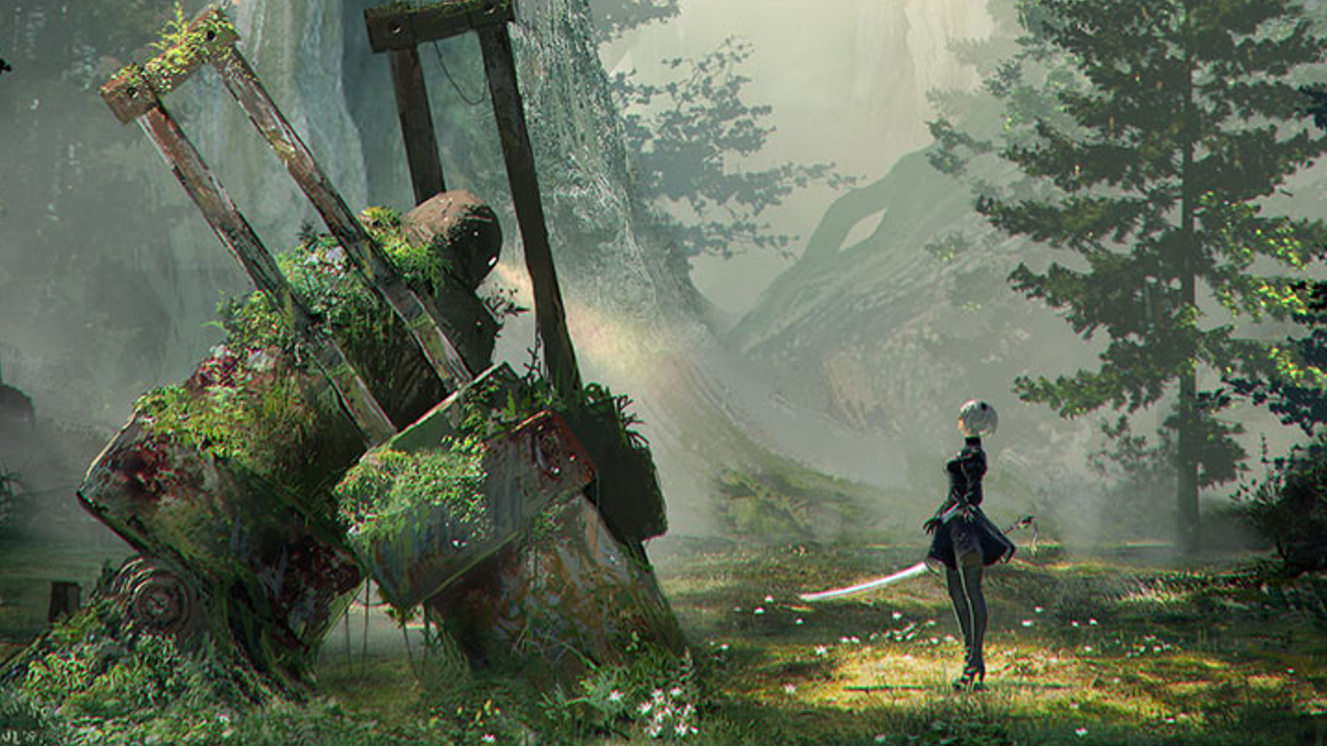  Nier Automata's new lofi album brings some chill beats to the apocolypse 