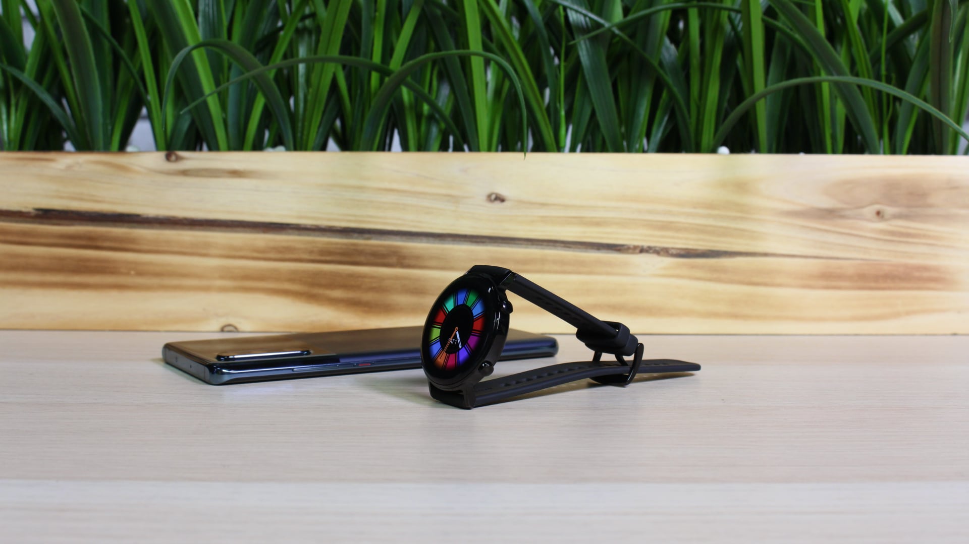 huawei p30 pro with watch