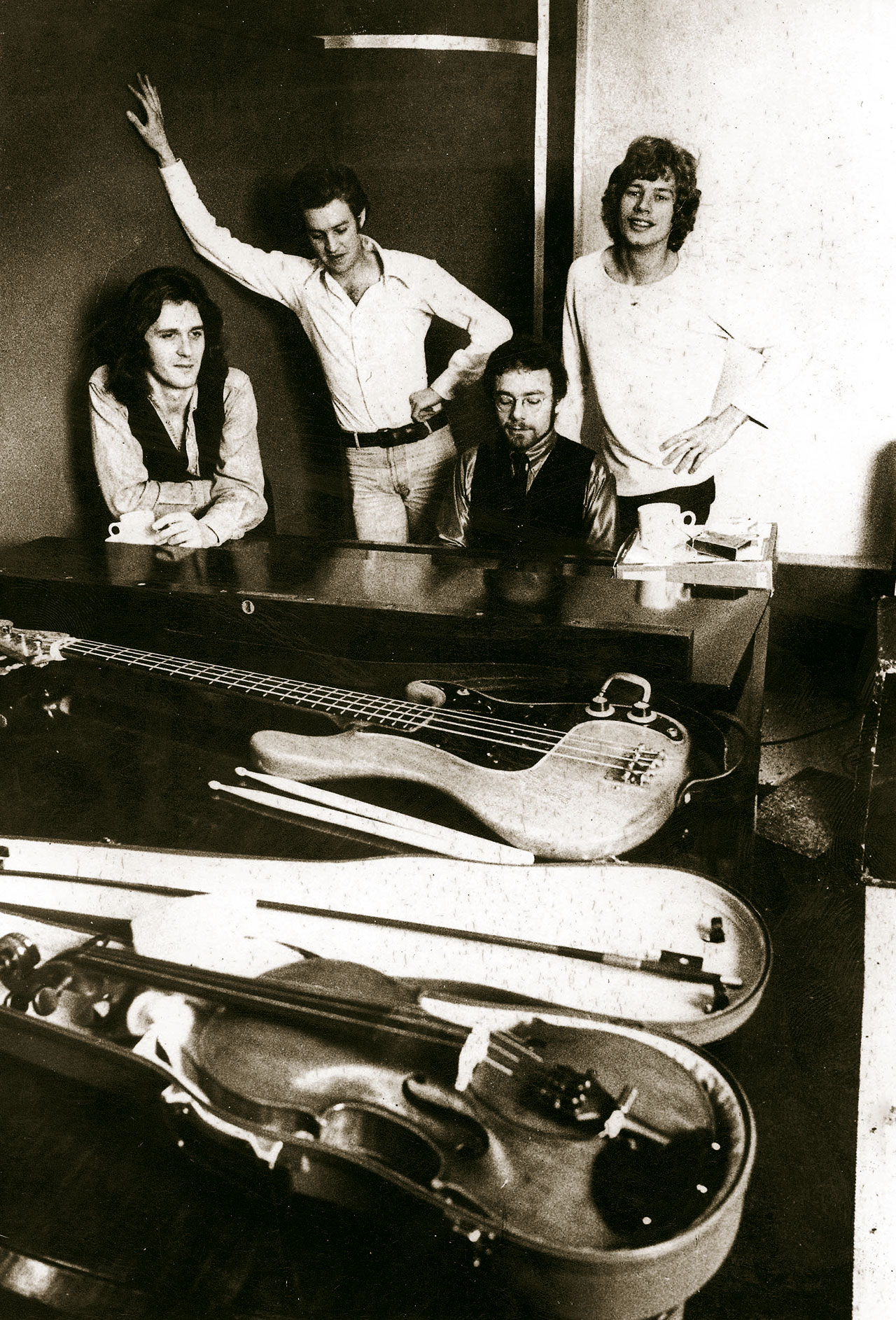 the making of king crimson"s starless and bible black