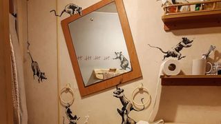 Banksy's bathroom